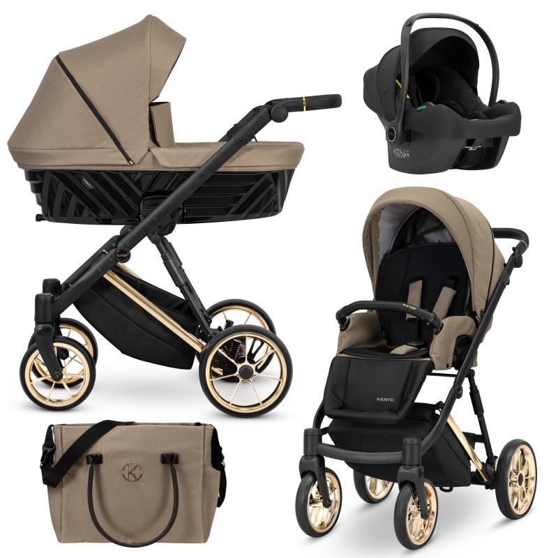 Wózek 3w1 Kunert Ivento zestaw wielofunkcyjny - 3 miejsce w rankingu